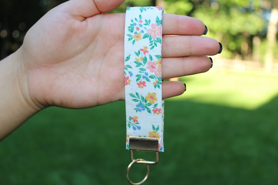 The Piper Keychain Wristlet – Handmade Key Fob, Bag Accessory, Personalized Gift Idea