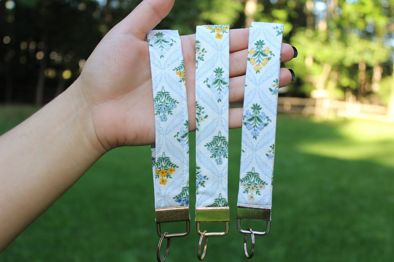 The Aurora Keychain Wristlet – Handmade Key Fob, Bag Accessory, Personalized Gift Idea